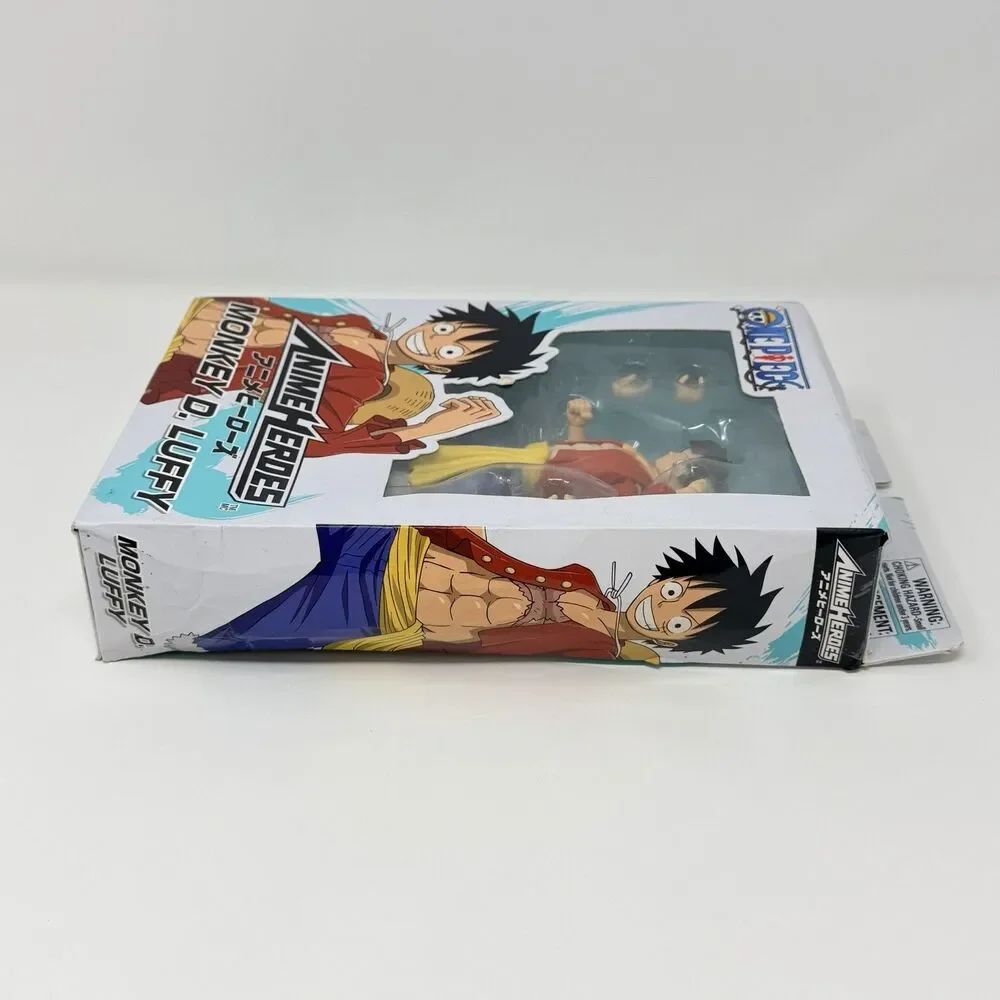 One Piece Anime Heroes Monkey D Luffy Bandai 6.5 Inch Action Figure New Sealed